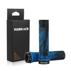 Bicycle Handlebar Cover Rubber Shockproof Anti-Slip Single-Sided Locking Mountain Bike Grips Ergonomic MTB Handle Bar Grips