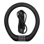 Bicycle Lock 4 Digit Password Bike Lock Waterproof Durable Outdoor Riding High Security Anti-Theft For Scooter Electric E-Bike