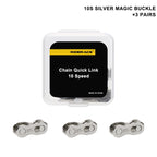 3 Pairs Bicycle Chain Connector Lock Quick Link For Road Bike Buckle Joint Magic Buckle MTB Cycling Parts 6/7/8/9/10/11/12 Speed