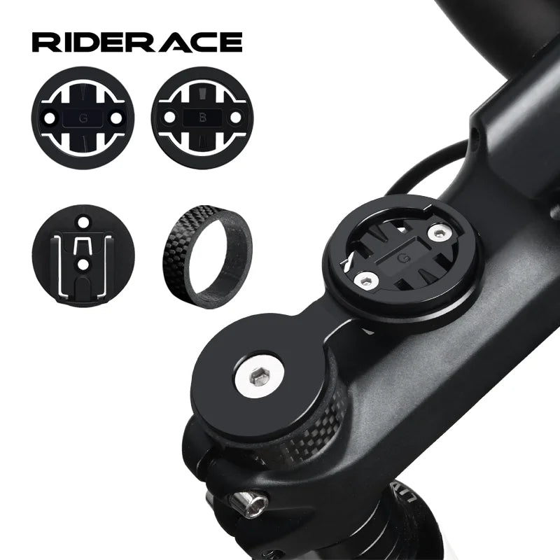 Bike Computer Mount For Garmin Edge Bryton Cateye Bicycle Headset Top Cap Stopwatch Speedometer Mount Bracket MTB Accessories