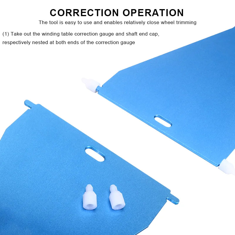 Professional Bicycle Correction Gauge Aluminium Alloy Bike Positioning Center Gauge For Wheel Rim Truing Stand MTB Repair Tool