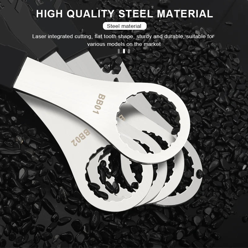 Bicycle Bottom Bracket Wrench BB Install Removal Bike Repair Tools Diameter 39/40.5/44/46/49mm For SHIMANO SRAM DUB BSA30 FSA