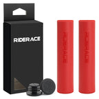 1Pair Bicycle Grips Silicone Sponge Soft Comfortable Mountain Bike Handlebar Cover Anti-Skid Shock-Absorbing MTB Accessories