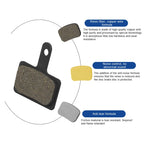 1-10Pairs Bike Hydarulic Disc Brake Pads Wear-Resistant For Shimano MT200 B01S B05S Bicycle Hydraulic Brake Pad MTB Disc Part