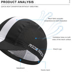 Cycling Cap With Brim Sun Protection Summer Breathable Sports Quick Dry Outdoor Sports Riding Running Fishing Caps Men Women Hat