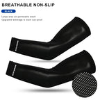 Ice Silk Sleeves Cycling Arm Sleeves Sun Protection Quick Dry Summer Outdoor Sports Running Basketball Cool Bicycle Arm Sleeves