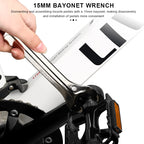 Bike Repair Spanner Tools Head Open Steel End Axle Hub Cone Wrench Portable Durable Spanners Cycling Repair Tools Accesories