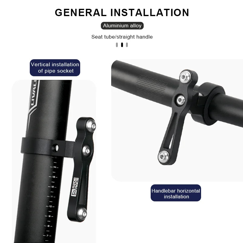 Bicycle Water Bottle Holder Adapter Aluminum Alloy MTB Bike Bottle Cage Conversion Handlebar Kettle Bracket Cycling Accessories