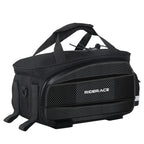 Bicycle Rear Seat Bag Eva Multi-Purpose Large Capacity Bike Travel Luggage Storage Bag Cycling Trunk Panniers Shoulder Handbag