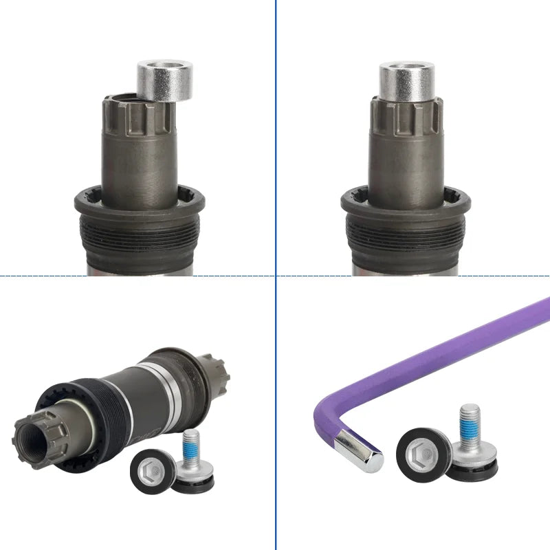 Bicycle Crank Extractor Removal MTB Bike Bottom Bracket Axis Remover Wheel Puller Bolts Cycling Crankset Pedals Repair Tools