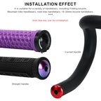 1 Pair Bike Handlebar End Plugs Multi-Color Aluminum Alloy Mountain Road Bicycle Handlebar Grips Plugs Caps MTB Accessories