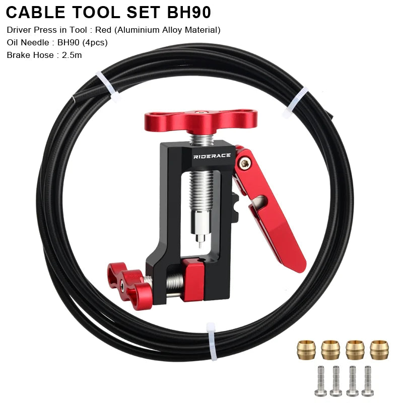 Bicycle Brake Hydraulic Hose Oil Needle Driver Insert Install Tool Bike Cable Plier Olive Connector Tools BH90 59 MAGURA TEKTRO