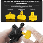 Bicycle Brake Oil Bleed Kit Tools For SHIMANO TEKTRO SRAM NUTT Series Bike Hydraulic Disc Brake Oil Bleed Kit Brake Repair Tools