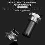 BB68-73mm Bicycle Bottom Bracket Adapter Crank 1.37/24mm For Road Bike Hollowtech Central Axis Aluminum Alloy MTB Accessories