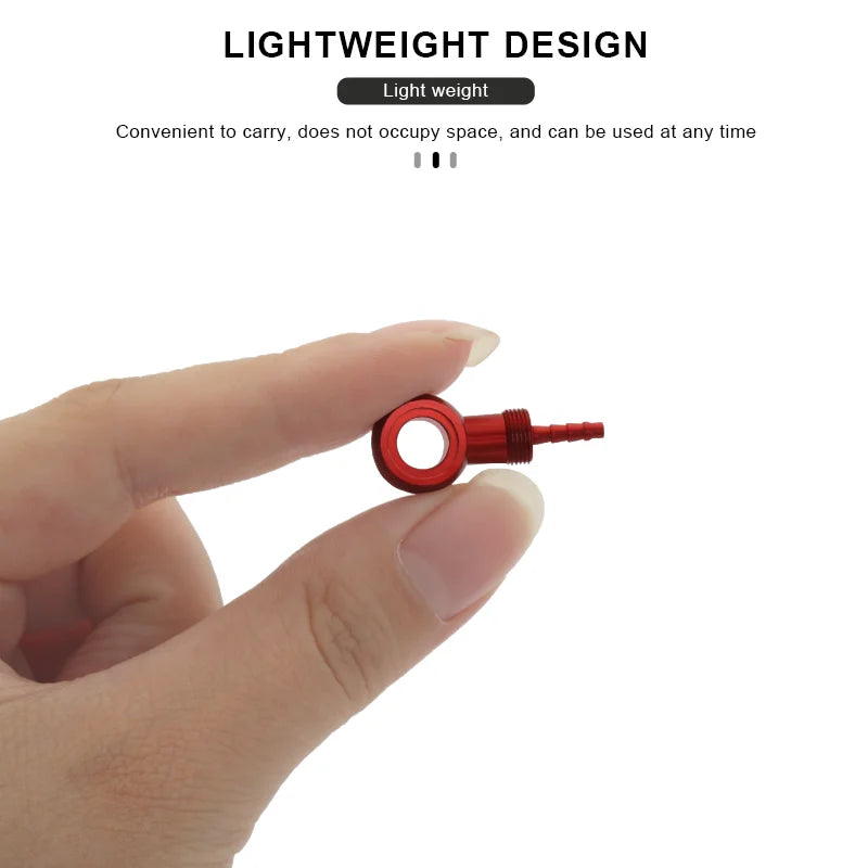 Bicycle Hydraulic Cable End Connector Banjo Set Aluminium Alloy MTB Bike Hydraulic Brake Banjo Fitting Oil Needle Olive Head