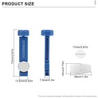 Bicycle Brake Pad Spreader Tool Durable Steel Rotatable Bike Caliper Piston Resetting Tool For Shimano/Sram Cycling Repair Tool