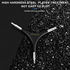 Bicycle 3 Way Hex Keys Wrench 4/5/6mm Y Shape Allen Key Triangle CR-V Steel Multifunctional Mountain Road Bike Repair Tool