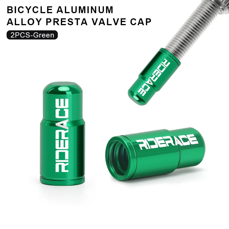 2/4/Pcs Bicycle Tire Valve Cap Aluminum Alloy MTB Road Bike Tube Tyre Gas Nozzle Cover For Fv Presta Valve Dustproof Protector