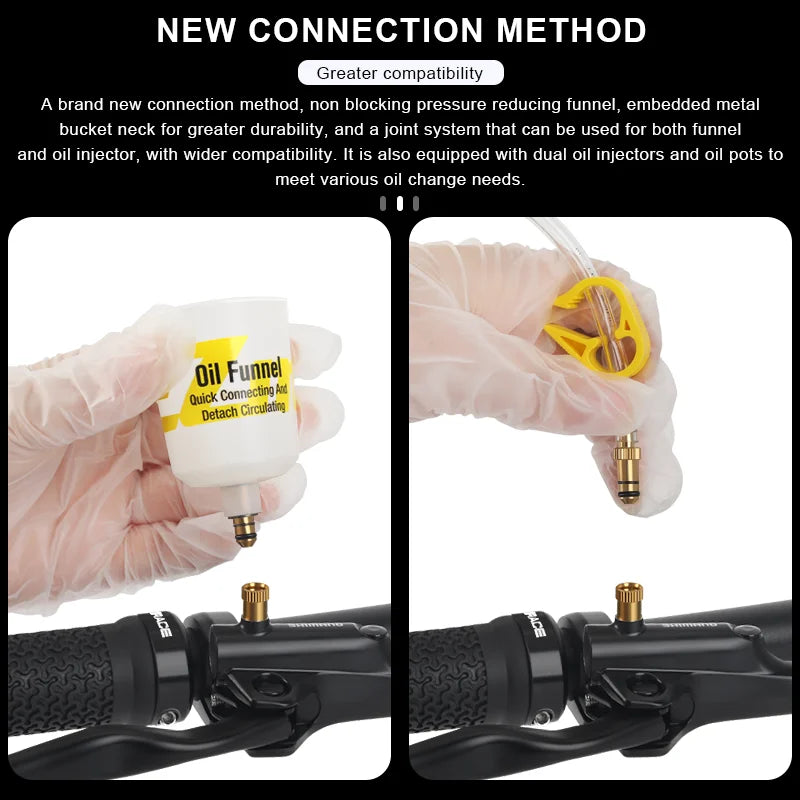 Bicycle Brake Oil Bleed Kit Tools For SHIMANO TEKTRO SRAM NUTT Series Bike Hydraulic Disc Brake Oil Bleed Kit Brake Repair Tools