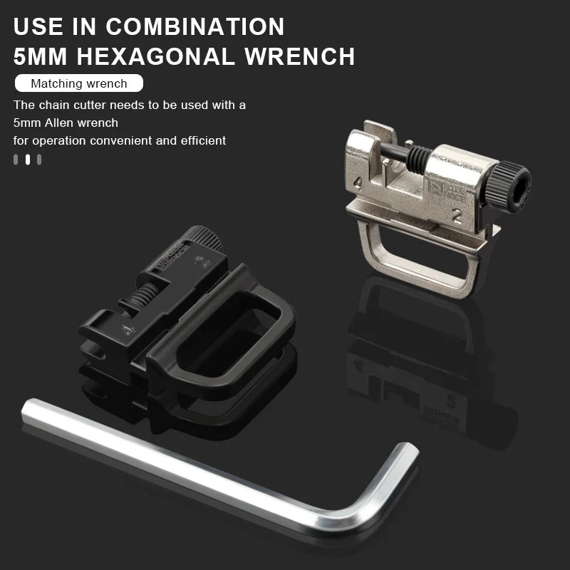 Mini Bicycle Chain Cutter Carbon Steel MTB Road Bike Chain Pin Remover Link Breaker Splitter Device Accessories Wheel Rim Wrench