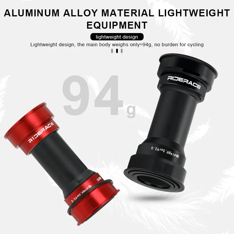 Bike Bottom Bracket Sealed Bearing 24mm BB86/92 Mountain Road Bicycle Bottom Bracket Pressfit Center Shaft Cycling Accessories