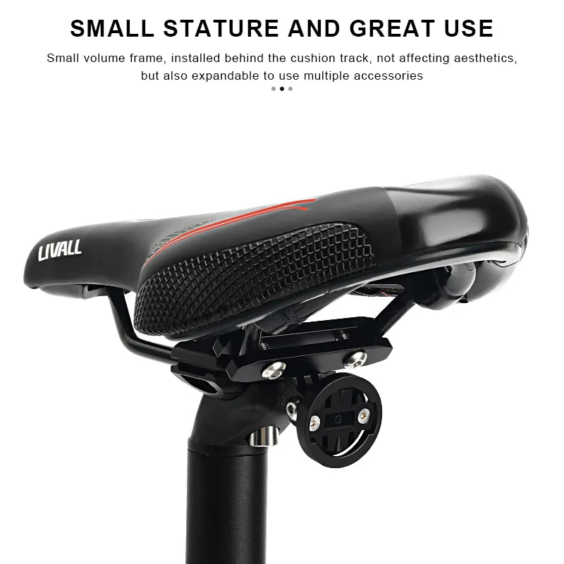 Bicycle Tail Light Saddle Seat-post Mount Holder Bracket For Garmin Varia Rearview Radar/Garmin Support Cradle Accessories