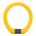 Bicycle Lock 4 Digit Password Bike Lock Waterproof Durable Outdoor Riding High Security Anti-Theft For Scooter Electric E-Bike