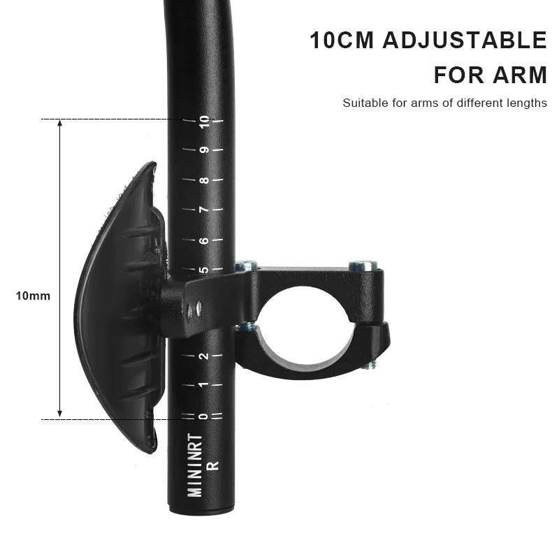 Bicycle Split Rest Handlebar Clip Aluminum Alloy Mountain Road Bike Long-Distance Race Bend Bar Straight TT Triathlon Extender