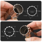 2 In 1 Bicycle Cassette Flywheel Lockring Remover Tool Double Head MTB Road Bike Freewheel Sleeve Wrench Cycling Repair Tools