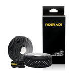 1Pair Bicycle Handlebar Tape Perforated Breathable Pu Eva Material Road Bike Handlebar Straps Fixed Gear Belt With 2Bar Plugs