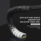 1Pair Road Bike Handlebar Tape Soft Comfortable Wrap Tape Bicycle Handlebar Tape PU EVA Durable Non-Slip Shock-Absorption