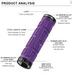 Bicycle Grips Ergonomic TPR Rubber Anti-Slip Shockproof Mountain Bike Handlebar Cover Durable Comfortable MTB Handle Cuffs
