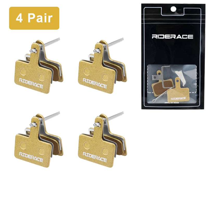 MTB Bike Hydraulic Disc Brake Pad Full-Metallic Fit B01S B05S Bicycle Brake Pads For Shimano MT200 M535 Cycling Disc Parts