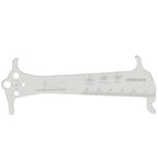 Bicycle Chain Checker Aluminum Alloy Road Bike Chain Wear Indicator Ruler Repair Tool Cycling Chain Gauge Measurement Checker