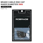 10Pcs/Lot Bicycle Derailleur Cable Housing End Cap Aluminum Alloy 4mm 5mm Bike Shift Brake Cable Ends Line Cap Wire Tube Plugs
