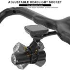 Bike Computer Holder Carbon Fiber Bracket Rad Bicycle Stopwatch Speedometer Mount Holder For Garmin Gopro Bryton Light Stand