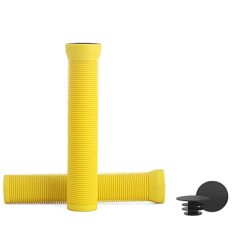 Rubber Bicycle Handlebar Grips Lengthening Soft Non-Slip Mountain Bike Handlebar Cover For 22.2mm Scooter BMX MTB Handle Bars