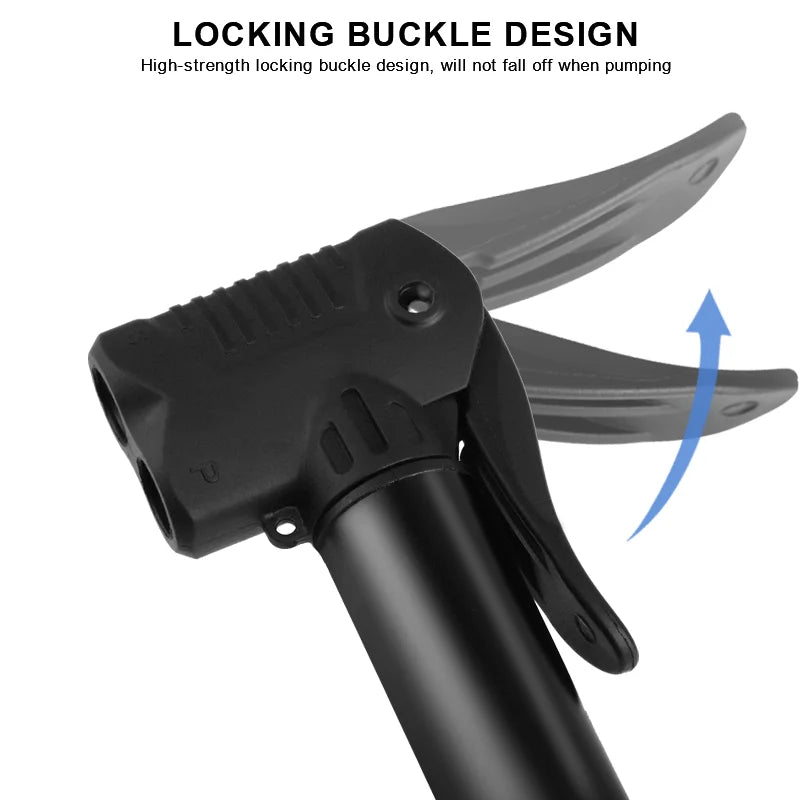 Portable Bicycle Pump MTB Road Bike Tire Inflator Hand Air Pump Scharder Presta Valve Basketball Inflatable Cycling Accessories