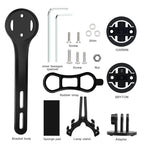 Bicycle Computer Mount Bracket Nylon Ultralight Bike Handlebar Stopwatch Speedometer Mount For Garmin Bryton Gopro Light Stand