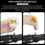 Bicycle Hydraulic Disc Brake Mineral Oil Bleed Kit Bike Oil Bleed Adapters Filling Joint Tools Cycling Repair Tool For SHIMANO