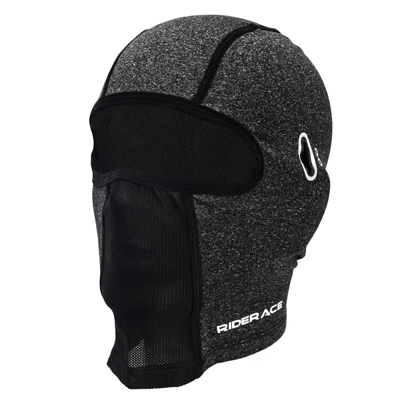 Cycling Face Mask With Glasses Hole Sun Protection Windproof Dustproof Balaclava Bike Full Face Cap Fleece Thermal Helmet Liner