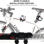 Bicycle Bottle Holder Mount Adapter Anti-Slip Adjustable Bike Water Bottle Stand Adapter Multifunctional For Seatpost Tube/Frame