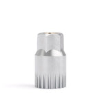 Bicycle Bottom Bracket Removal Tool 20 Teeth Square Hole Spline Sleeve Repair Tool Bike Remover Fixing Rod Anti-Drop Screw Tool