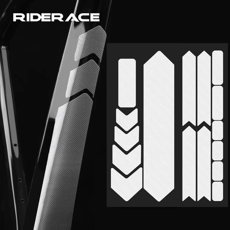 Bicycle Chain Protection Sticker 3D Anti-Scratch Durable Mountain Road Bike Frame Protection Sticker MTB Chainstay Protector Pad