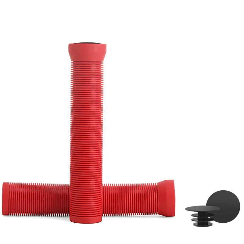 Rubber Bicycle Handlebar Grips Lengthening Soft Non-Slip Mountain Bike Handlebar Cover For 22.2mm Scooter BMX MTB Handle Bars