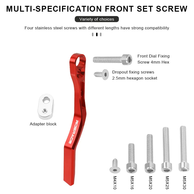 Bike Anti-Chain Stabilizer Chain Guide Anti-Drop Devic Aluminum Alloy Road Bicycle Chain Catcher For 34T-50T 36T-52T 39T-53T