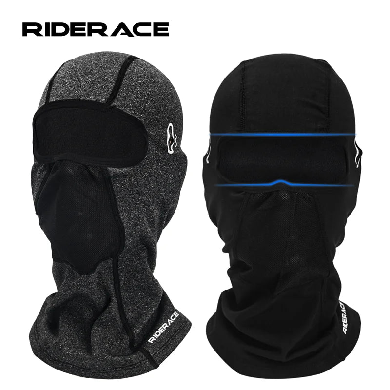 Winter Cycling Cap Bike Full Face Cover Headwear Warm Windproof Balaclava Helmet Liner Hat Climbing Fishing Running Neck Scarf