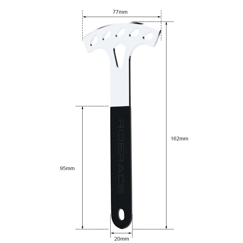 Bike Disc Brake Pad Spreader Wrench Stainless Steel Bicycle Disc Brake Correction Wrench Cycling Brake Rotor Caliper Repair Tool