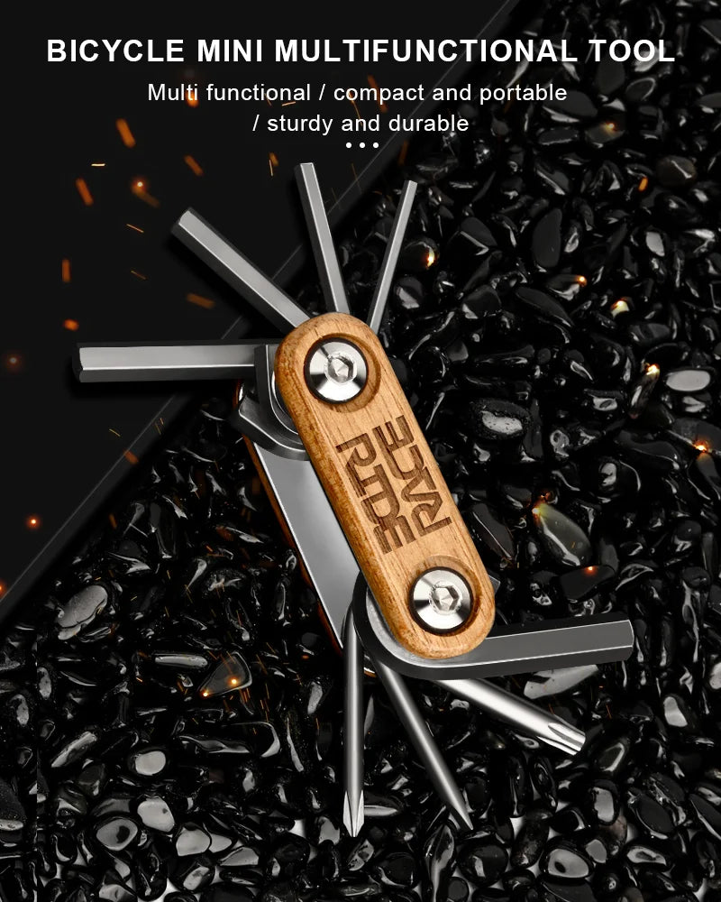 Mini Bicycle Repair Tool Ultralight Portable Hex Allen Wrench Mountain Road Bike Repair Tool Kits Multifunction Screwdriver