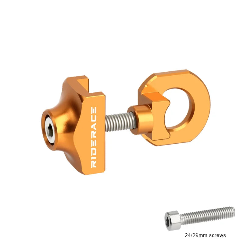 1/2Pcs Bicycle Chain Adjuster Tensioner Fastener Bike Chain Tensioner Pull Tight Screw Bolts For BMX Fixie Cycling Single Speed